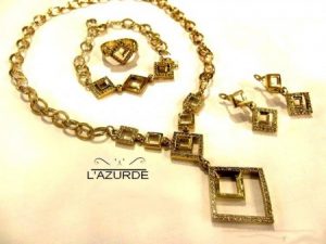 كتالوج مجوهرات لازوردى 7 450x338 300x225 صور سلاسل لازوردى الجميلة , تشكيلة سلاسل لازوردي ذهبية